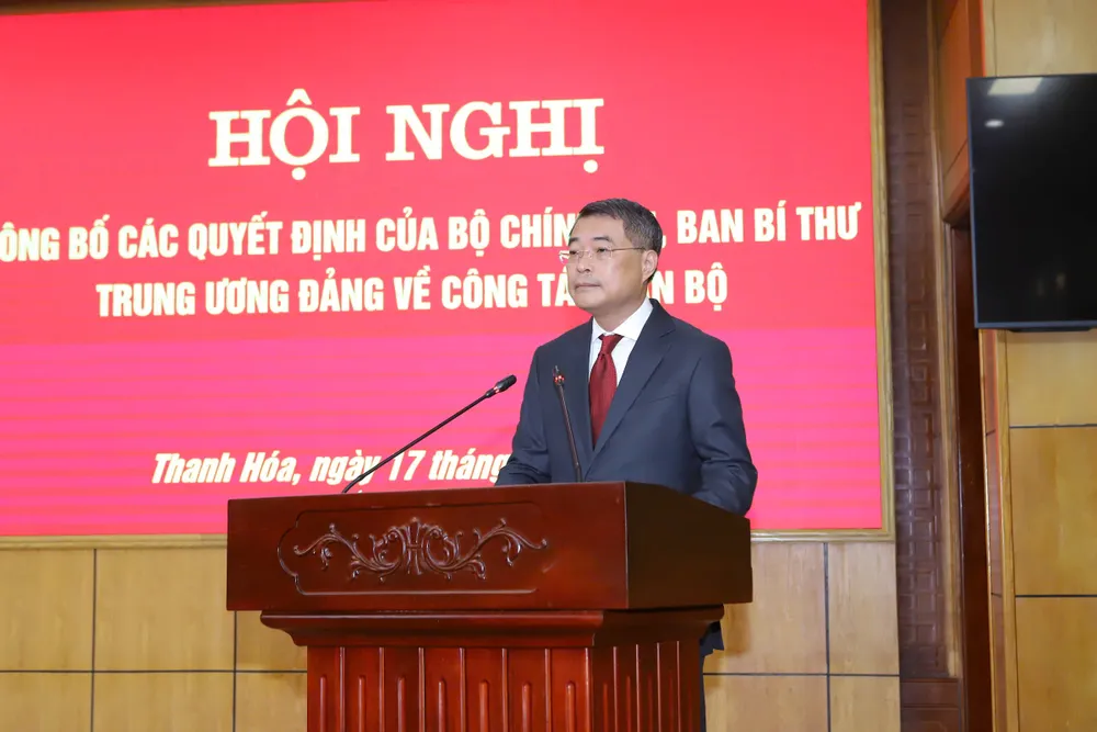Đồng chí Lê Minh Hưng phát biểu tại hội nghị phát.jpg