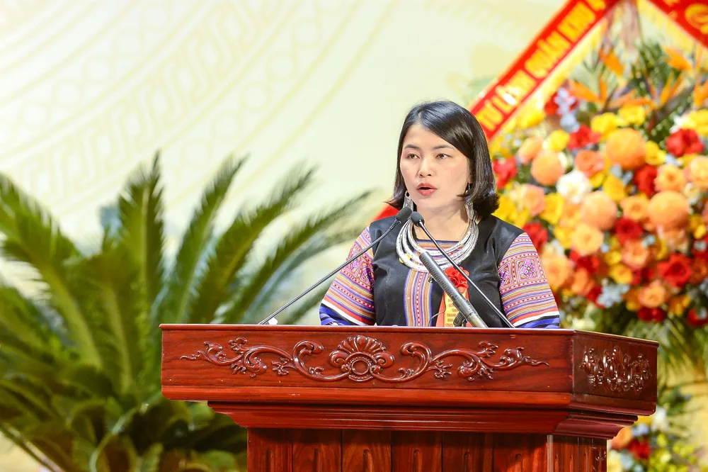 Bà Thao Thị Mè, Chủ tịch Ủy ban Mặt trận Tổ quốc Việt Nam xã Nhi Sơn thao thị mè.jpg