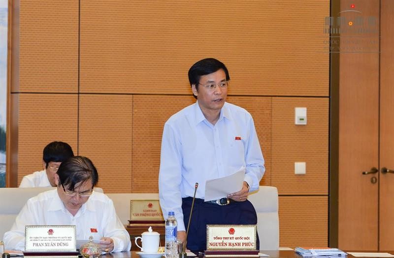 國會秘書長阮幸福。（圖片來源：越南國會電子資訊網站）