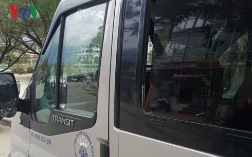 被盜竊財物的汽車（圖片來源：VOV）