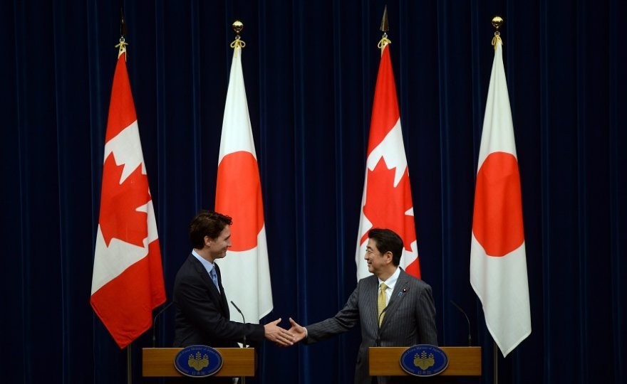 日本或加拿大將領航TPP？（圖片來源：AP）