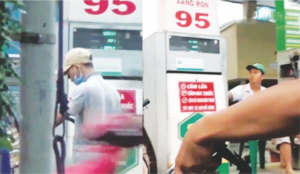 德利加油站兩人員施展詐騙手段。（圖片來源：互聯網）