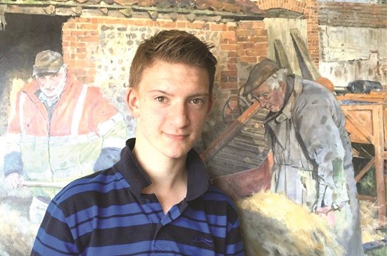 “小莫奈”8歲靠賣畫買房。（圖片來源：互聯網）