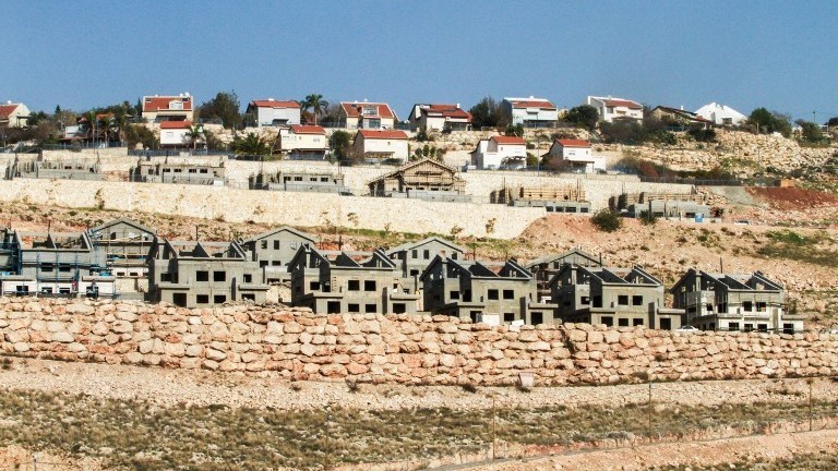 約旦河西岸景觀（圖片來源：AFP Photo/Gil Cohen-Magen）