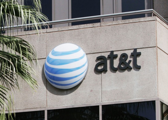 美國電話電報公司(AT&T)標誌（圖片來源：互聯網）