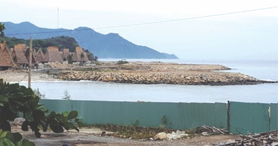 芽莊灣填海事件。