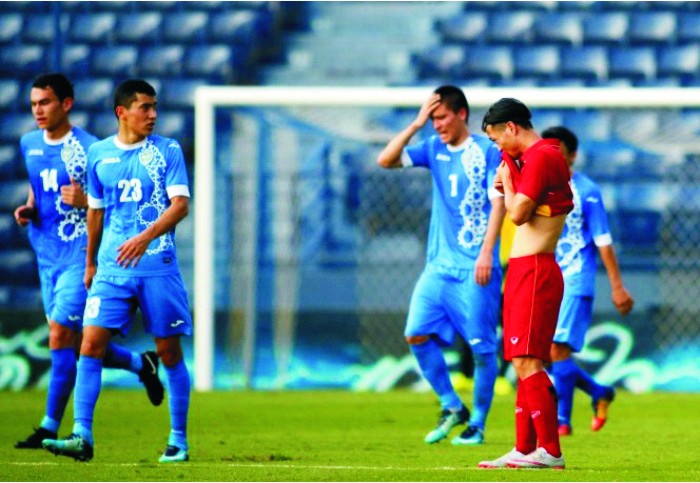 越南隊無緣決賽。
