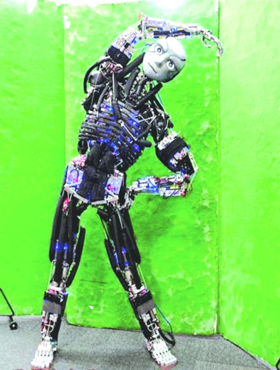 日造出重現人類肌肉和骨骼機器人。