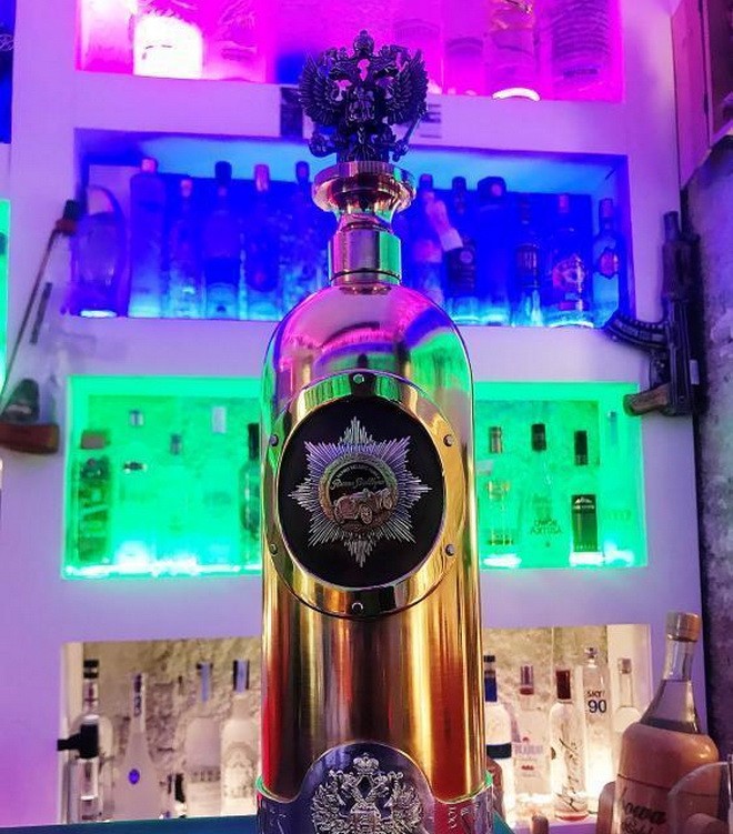 全球最貴伏特加被盜價值130 萬美元。