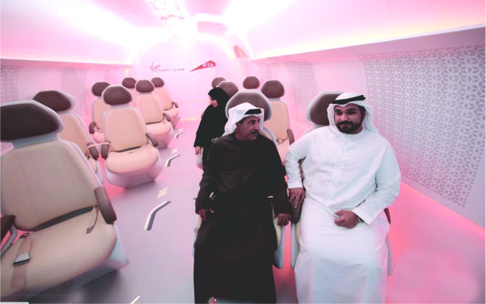 阿聯酋迪拜公路和交通局發佈超級高鐵(hyperloop)設計模型。