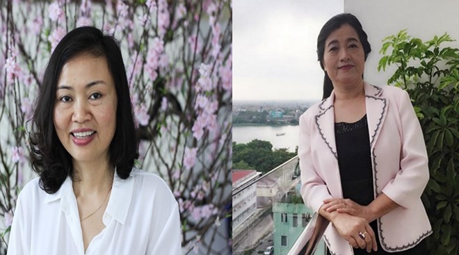 陳雲慶副教授、博士、醫生（左）和高級講師丁氏碧麟副教授、博士。（圖源：互聯網）