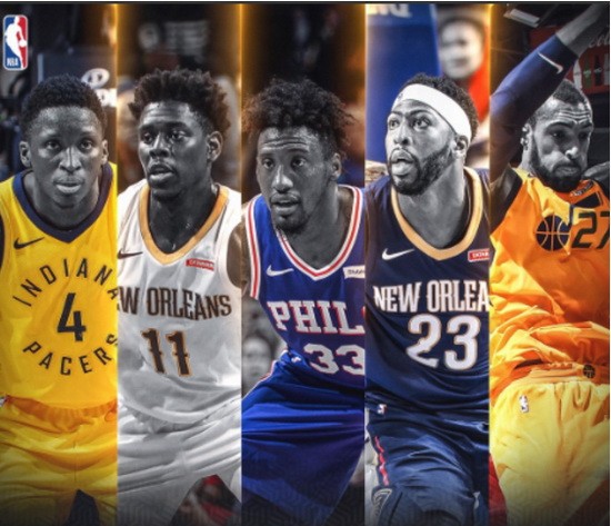 NBA最佳防守陣容。