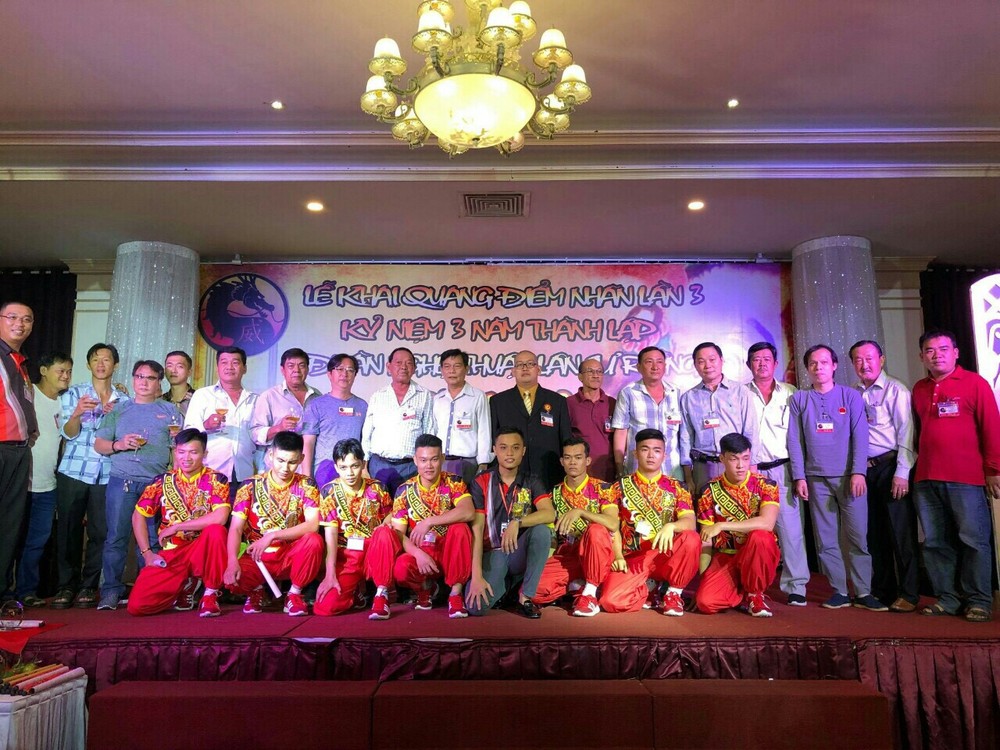 威龍體育會龍獅團點睛開光 ảnh 1