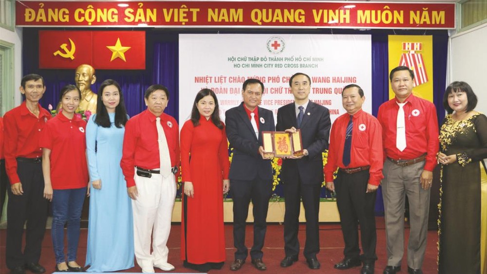 市紅十字會接待中國代表團
