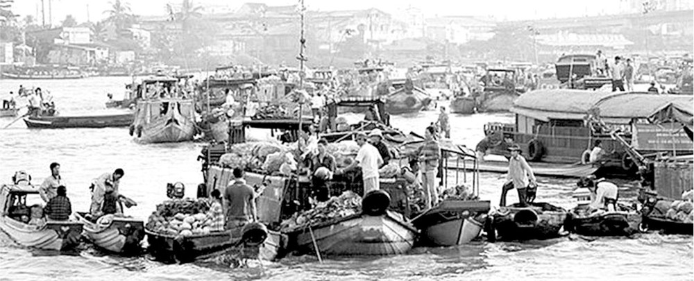 丐冷水上集市是芹苴市具有吸引力的旅遊目的地。