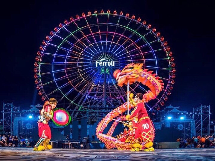 精英堂舞獅比賽的精彩一瞥。