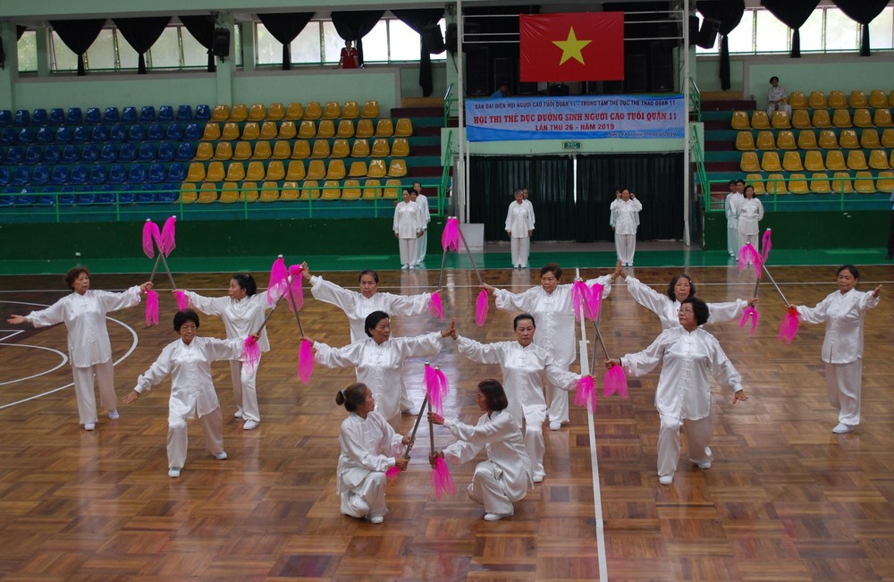 逾 260 名長者參加養生比賽