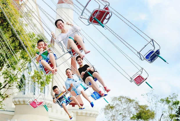 有不少遊戲適合成年人參加。