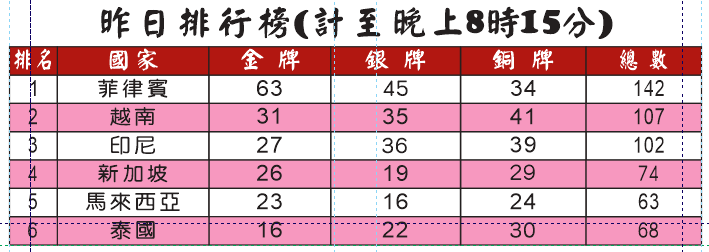 第三十屆東南亞運動會 越南體育團又奪得４枚金牌 ảnh 1
