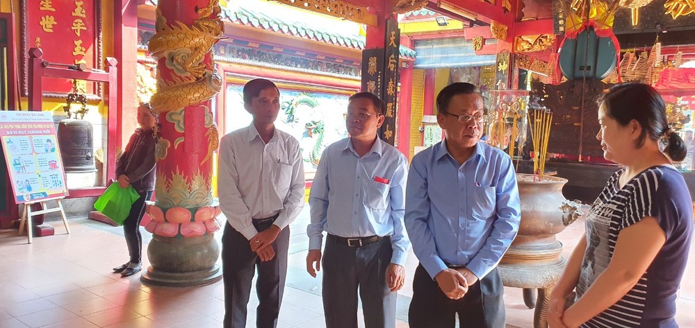 市委民運處領導拜訪各華人會館 ảnh 1