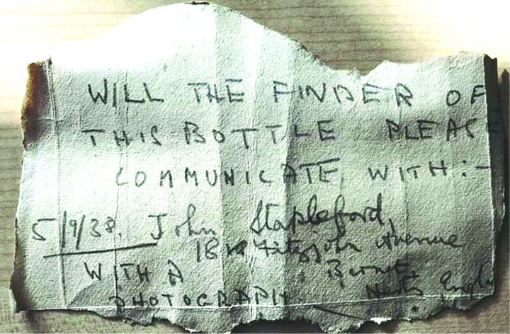 斯特普福特留下的字條。