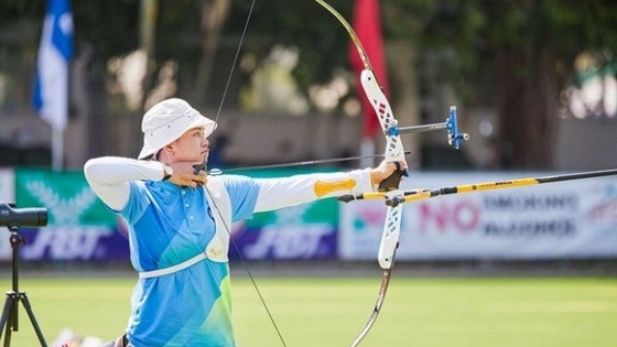 射箭運動員祿氏桃。