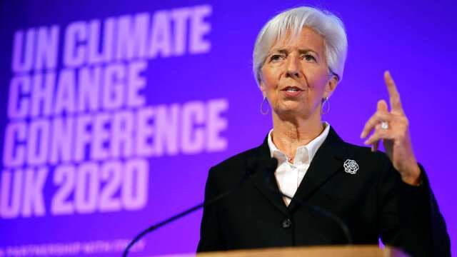 拉加德：歐元區經濟走向最悲觀預期 估今年衰退8-12% (圖片：AFP)