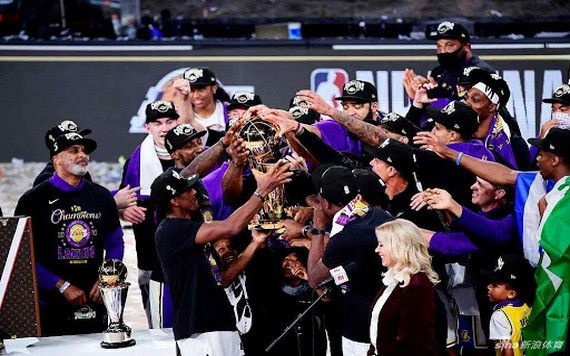 湖人奪得2020年總冠軍。