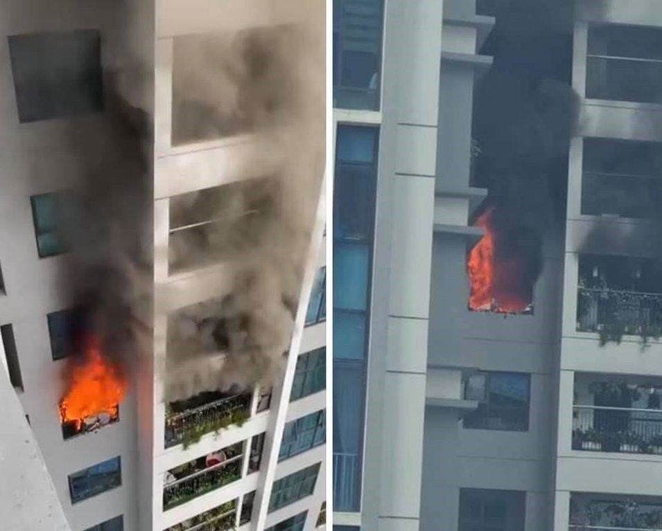 Goldmark City 高檔公寓失火