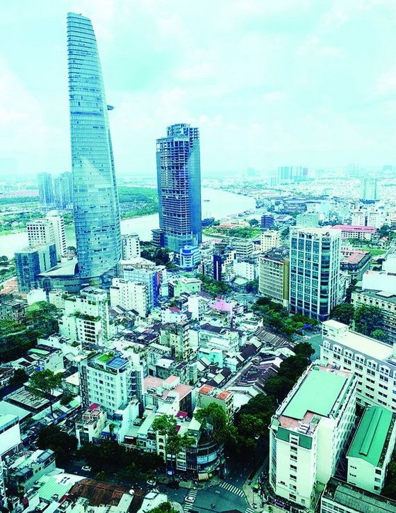 本市中心一瞥。