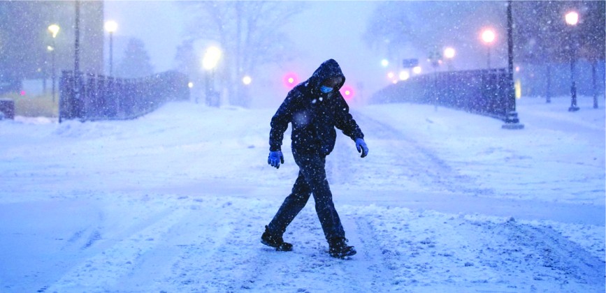 紐約費城等地迎來大雪。