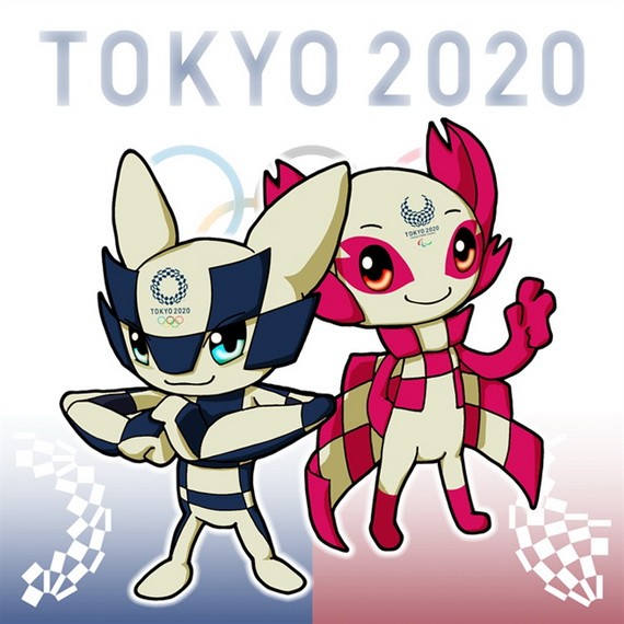 東京奧運會吉祥物。