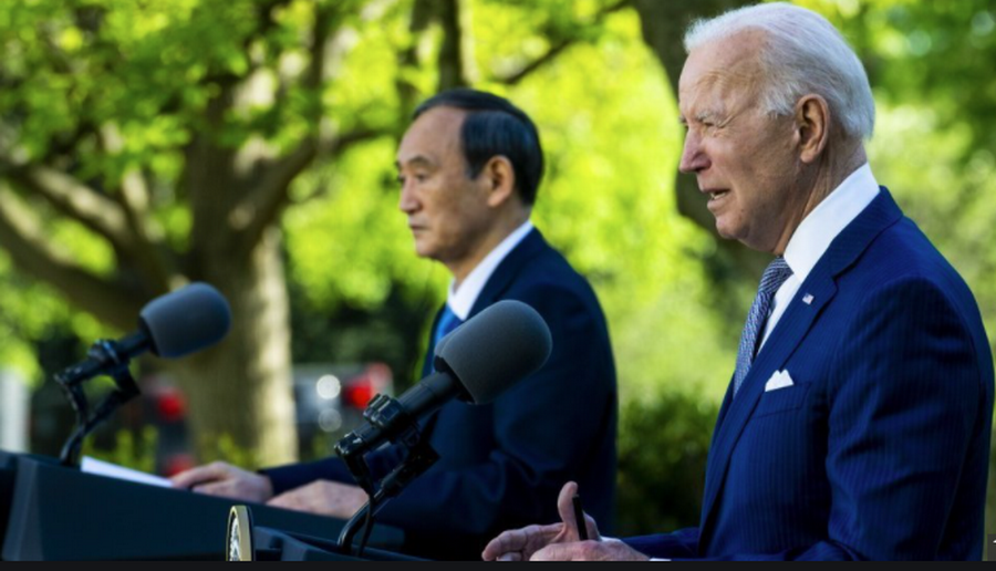 日美首腦會談強調同盟關係