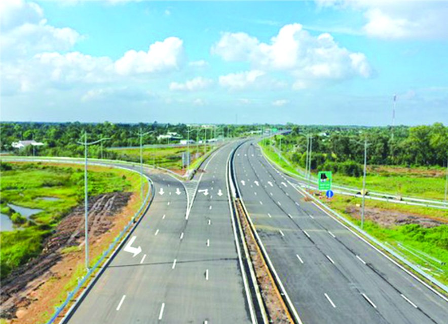 忠良-美順高速路加快施工進度。