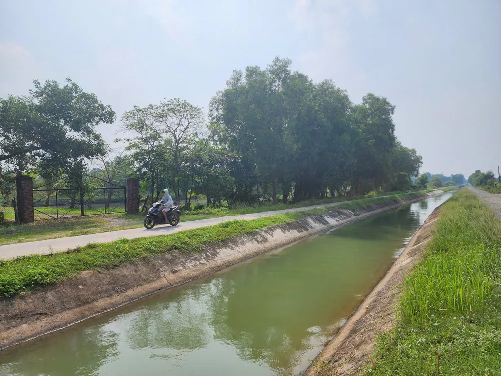 Một góc công trình thủy lợi kênh Đông (xã Củ Chi, TPHCM) z7121369794510_5405dc338994c53b3a2300158c6063d7.jpg