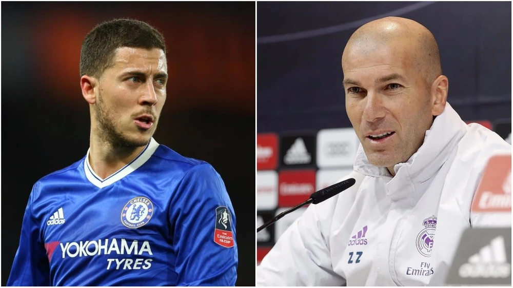 Hazard nhiều lần thể hiện sự ngưỡng mộ dành cho Zidane