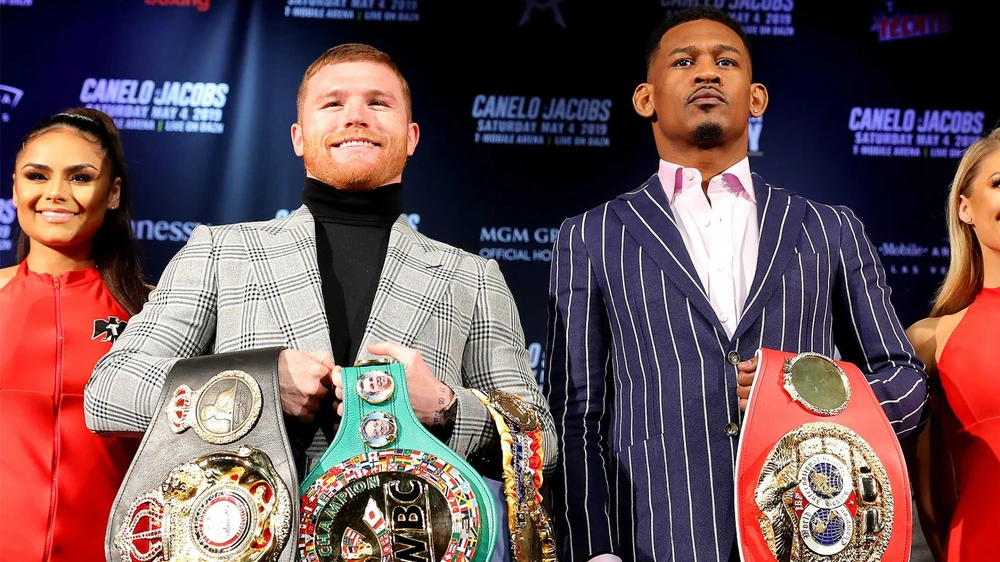 Canelo Alvarez và Daniel Jacobs