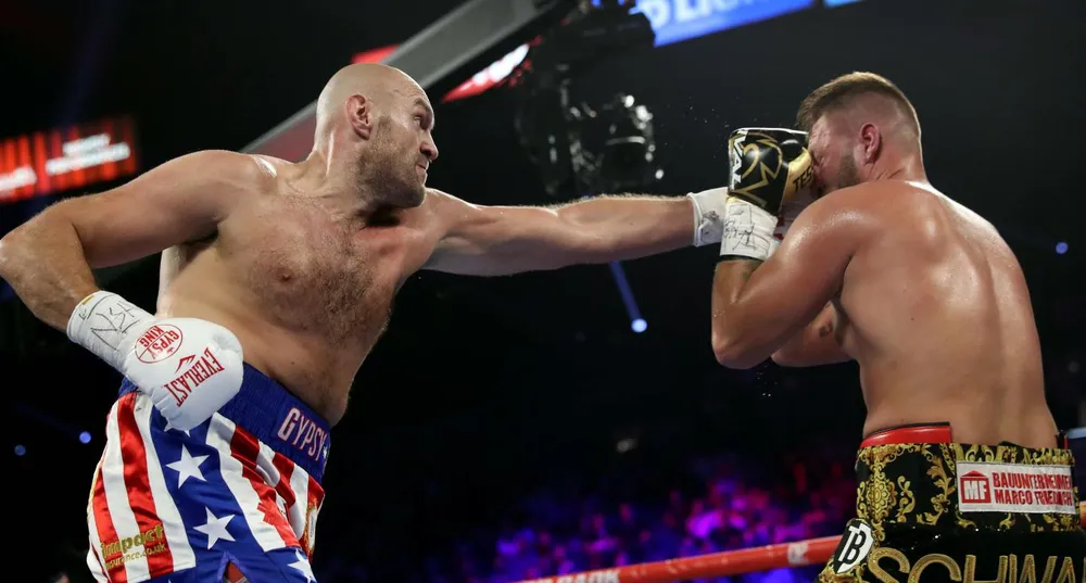 Quyền Anh: Sau màn “hủy diệt", Fury đã thể hiện tinh thần fair-play với Schwarz ảnh 4