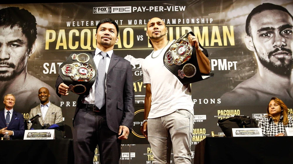 Pacquiao muốn làm sư phụ của Thurman vào thứ Bảy này