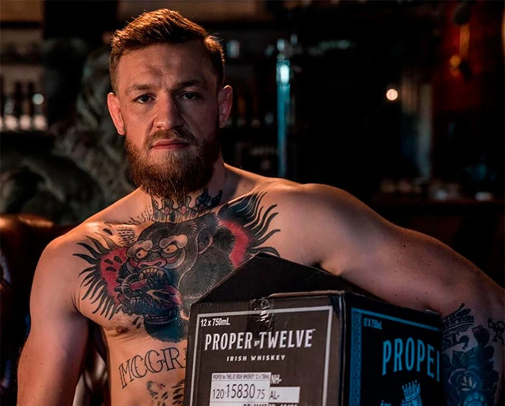 McGregor và nhãn hiệu rượu Proper Twelve