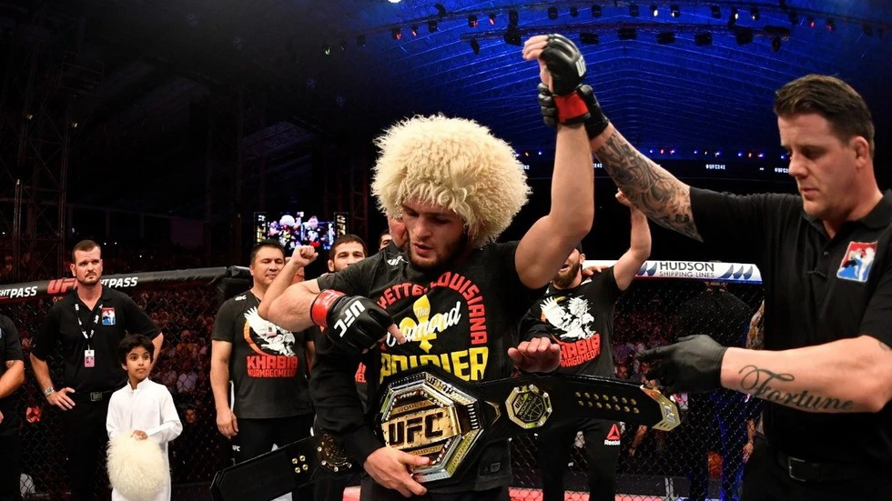 Khabib đã trở thành một biểu tượng của nước Nga