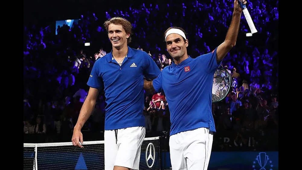 Zverev mới gia nhập Team 8 của Federer