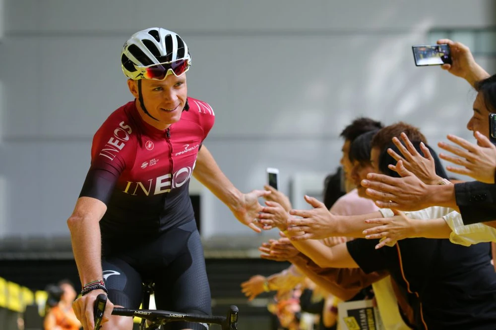 Chris Froome đã nói lời chia tay Ineos