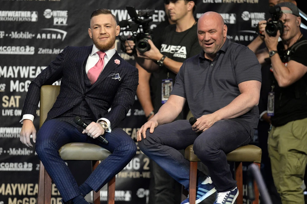 Dana White và McGregor từng có mối quan hệ như là "Thầy - trò"