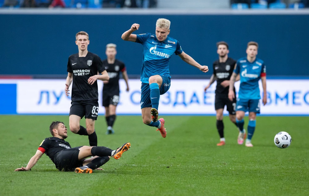 Zenit trên đỉnh cao của bóng đá Nga