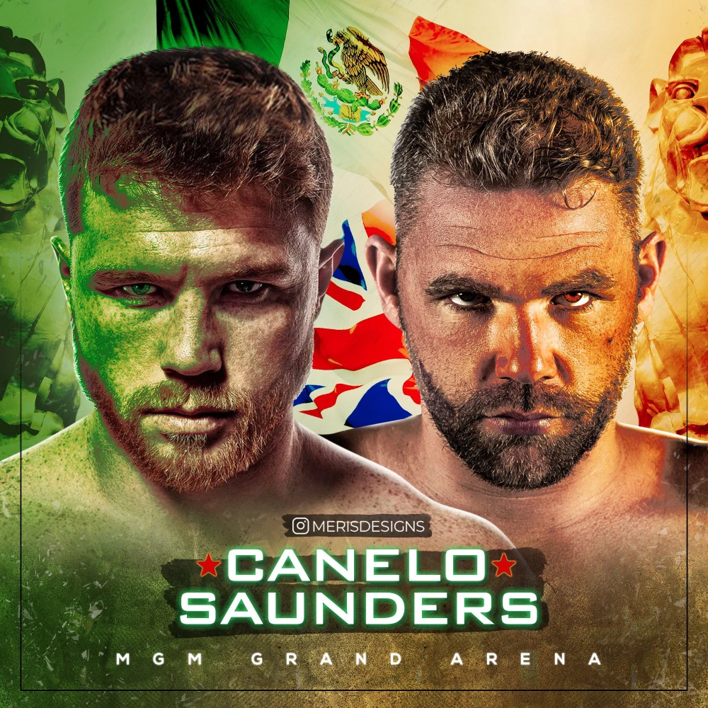 Hình ảnh quảng bá trận Canelo vs Billy Joe