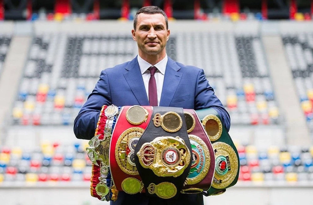 Wladimir Klitschko khi còn ở đỉnh cao quyền lực