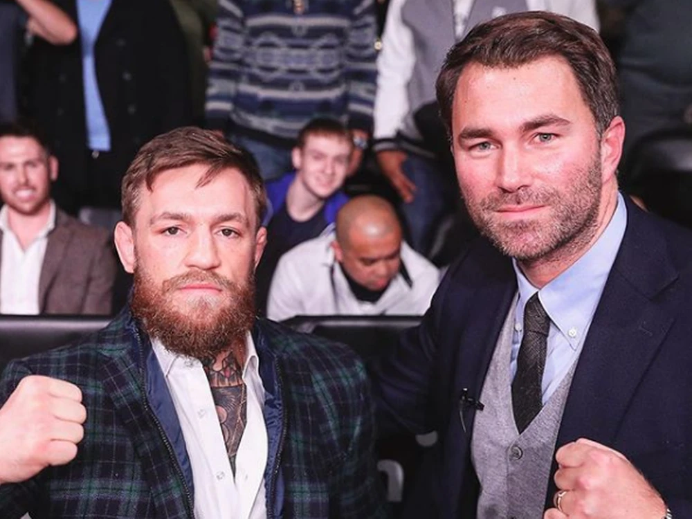 Eddie Hearn và Conor McGregor