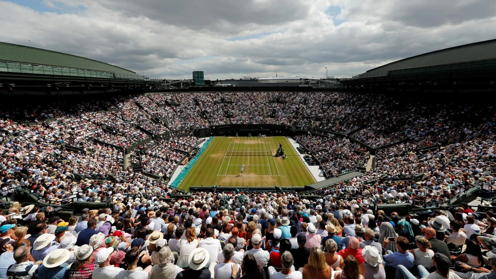 Khán giả ở Wimbledon