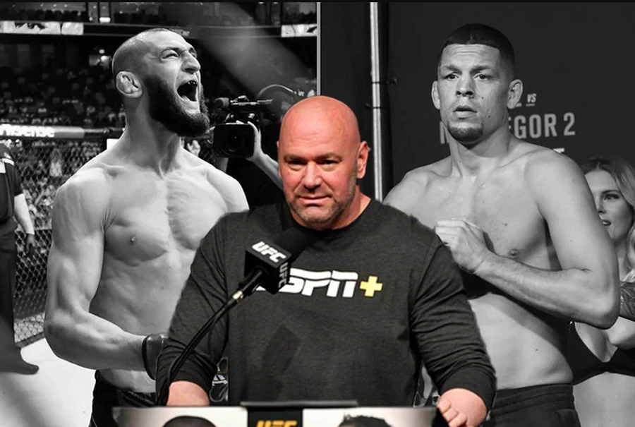 Dana White đứng sau sự kiện Chimaev vs Diaz